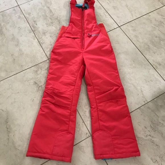 EUC Ski bib zip up girls snow ⛄️ jumpsuit ArctiX youth size XS/TP